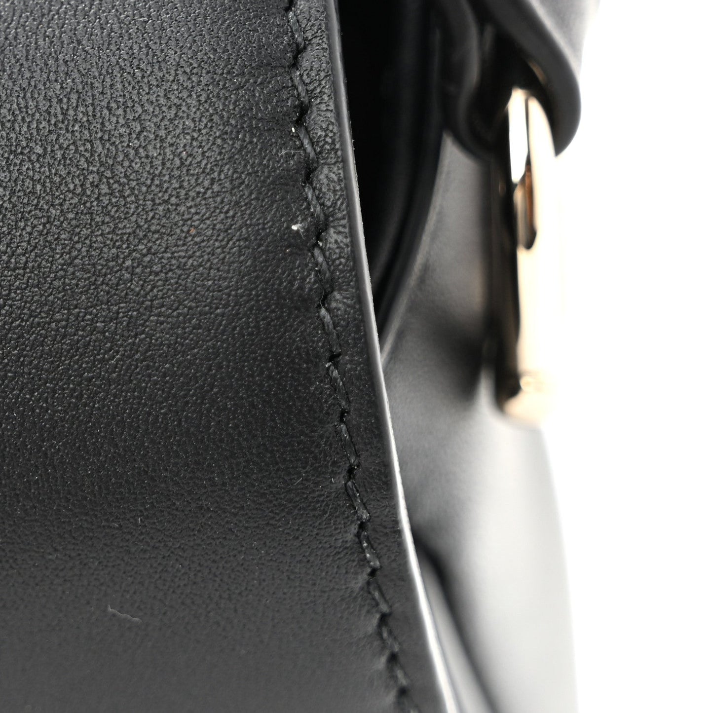 Arabella Calfskin Horsebit 1955 Shoulder Bag Black