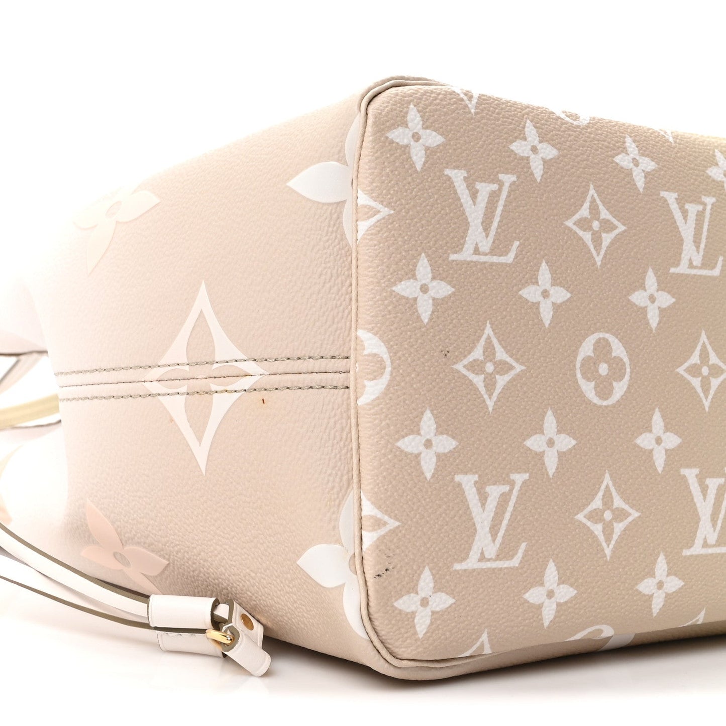Monogram Giant Spring In The City Neverfull MM Sunset Kaki