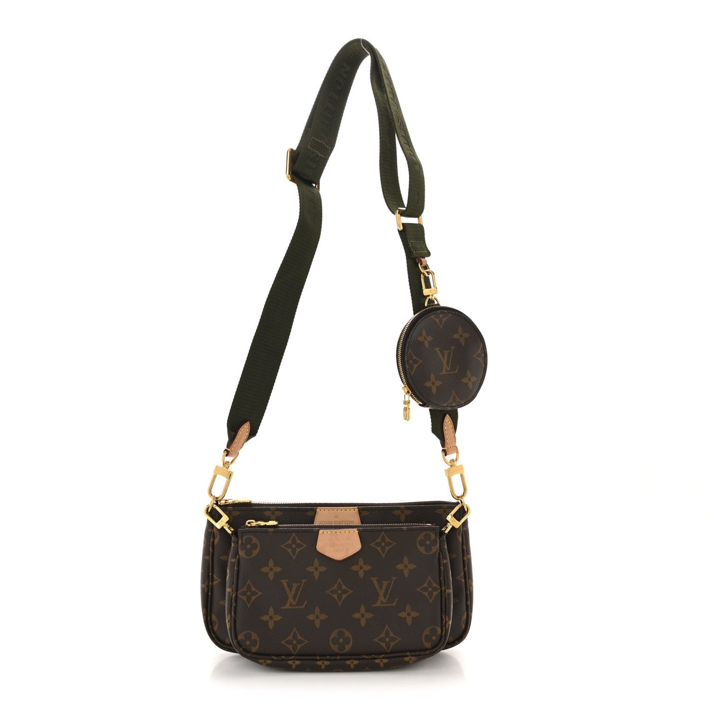 Monogram Multi Pochette Accessories Kaki