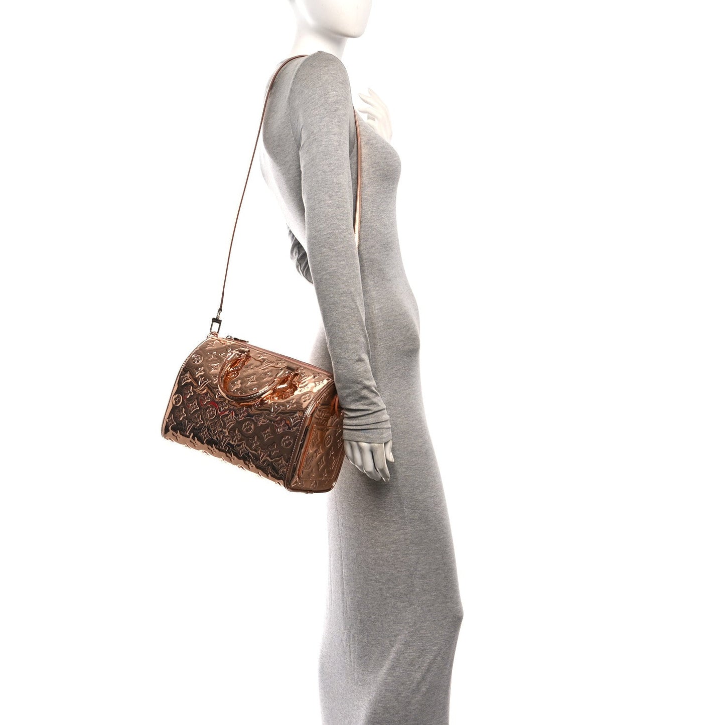 Monogram Miroir Speedy Bandouliere 25 Copper