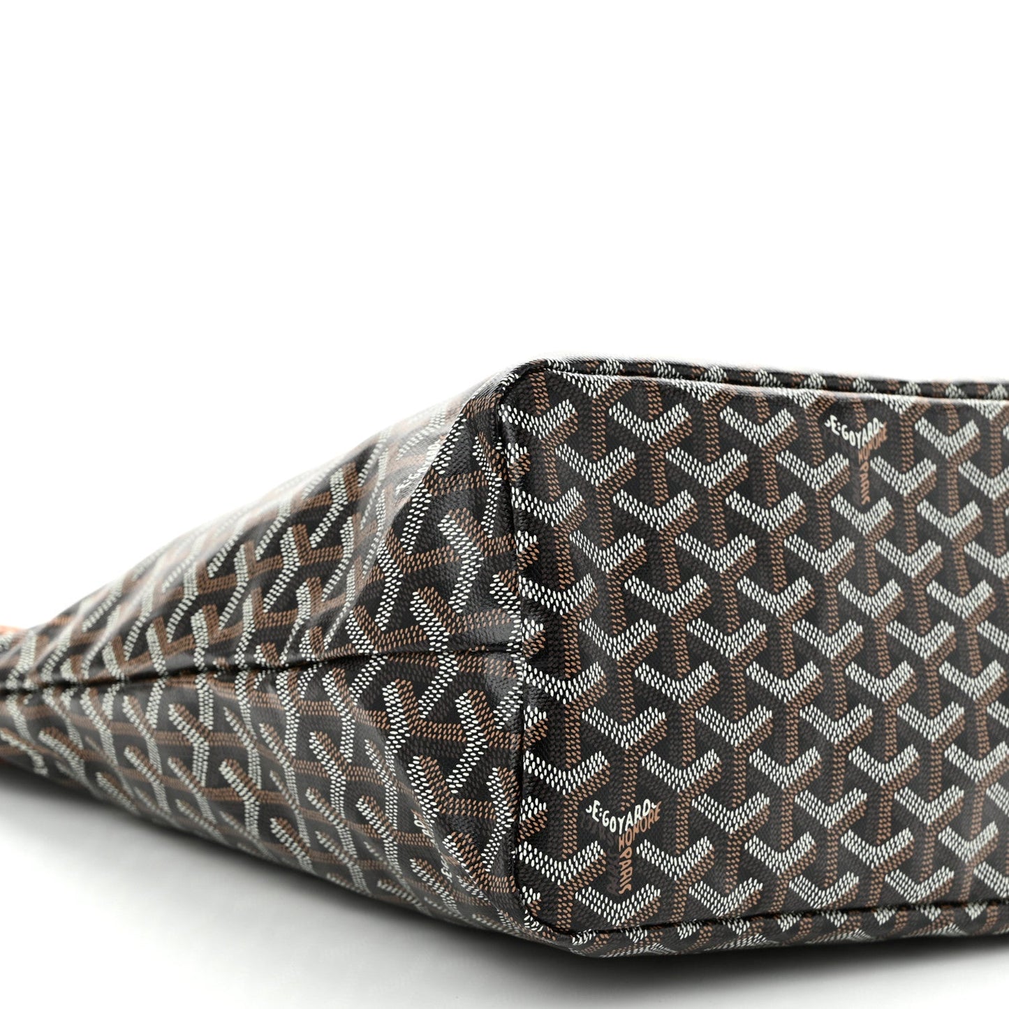 Goyardine Boheme Hobo Black Gold