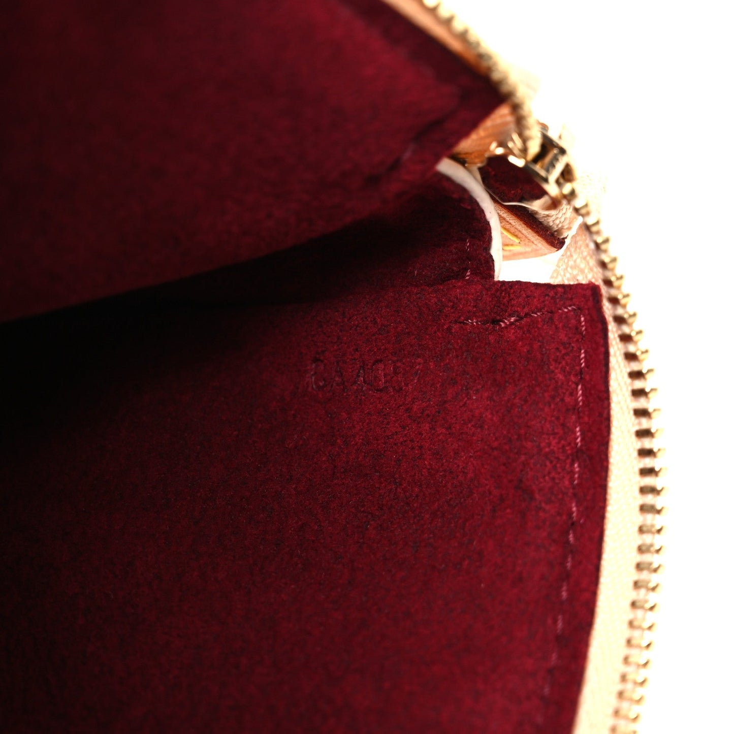 Monogram Multicolor Pochette Accessories White