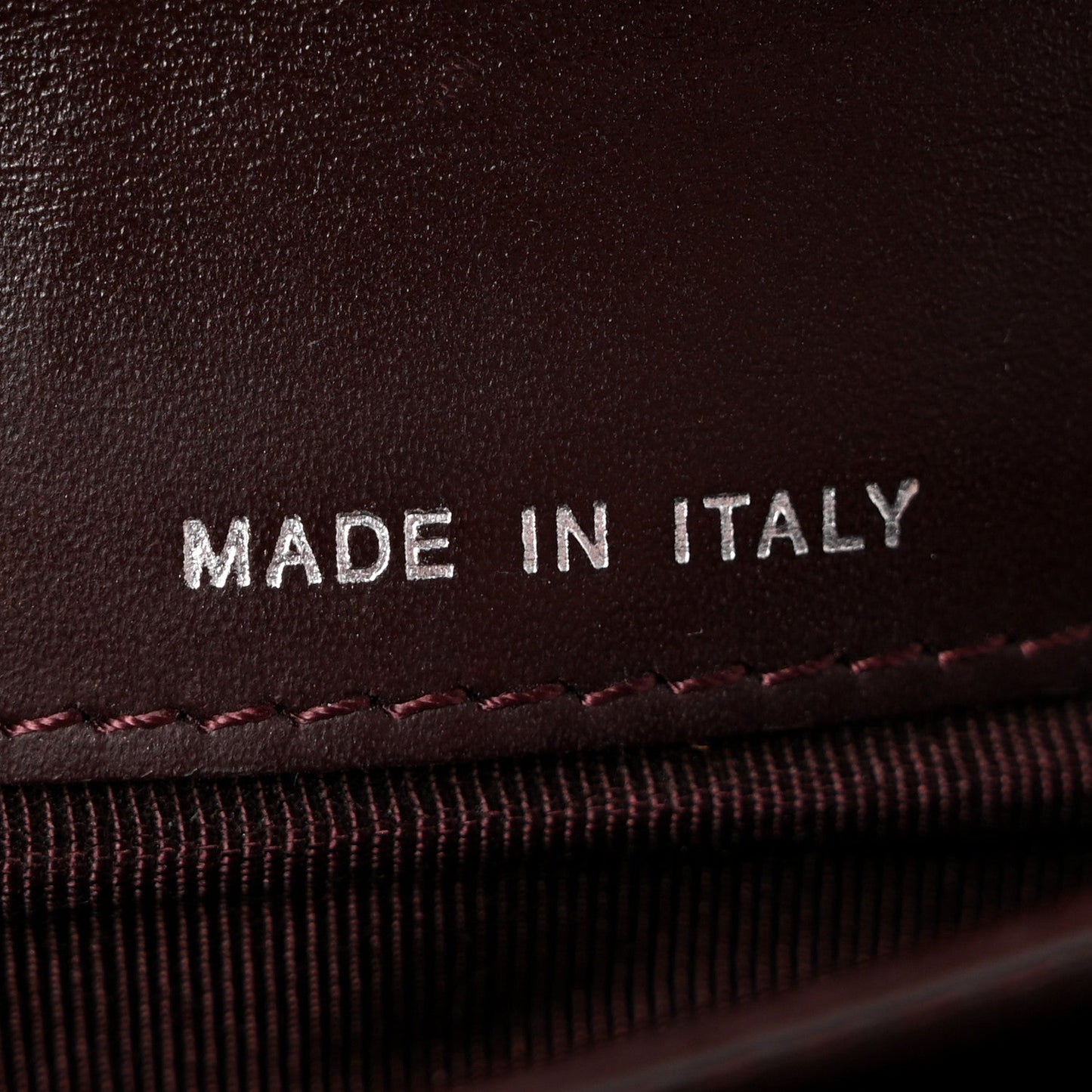 Caviar Quilted Large Flap Wallet Burgundy