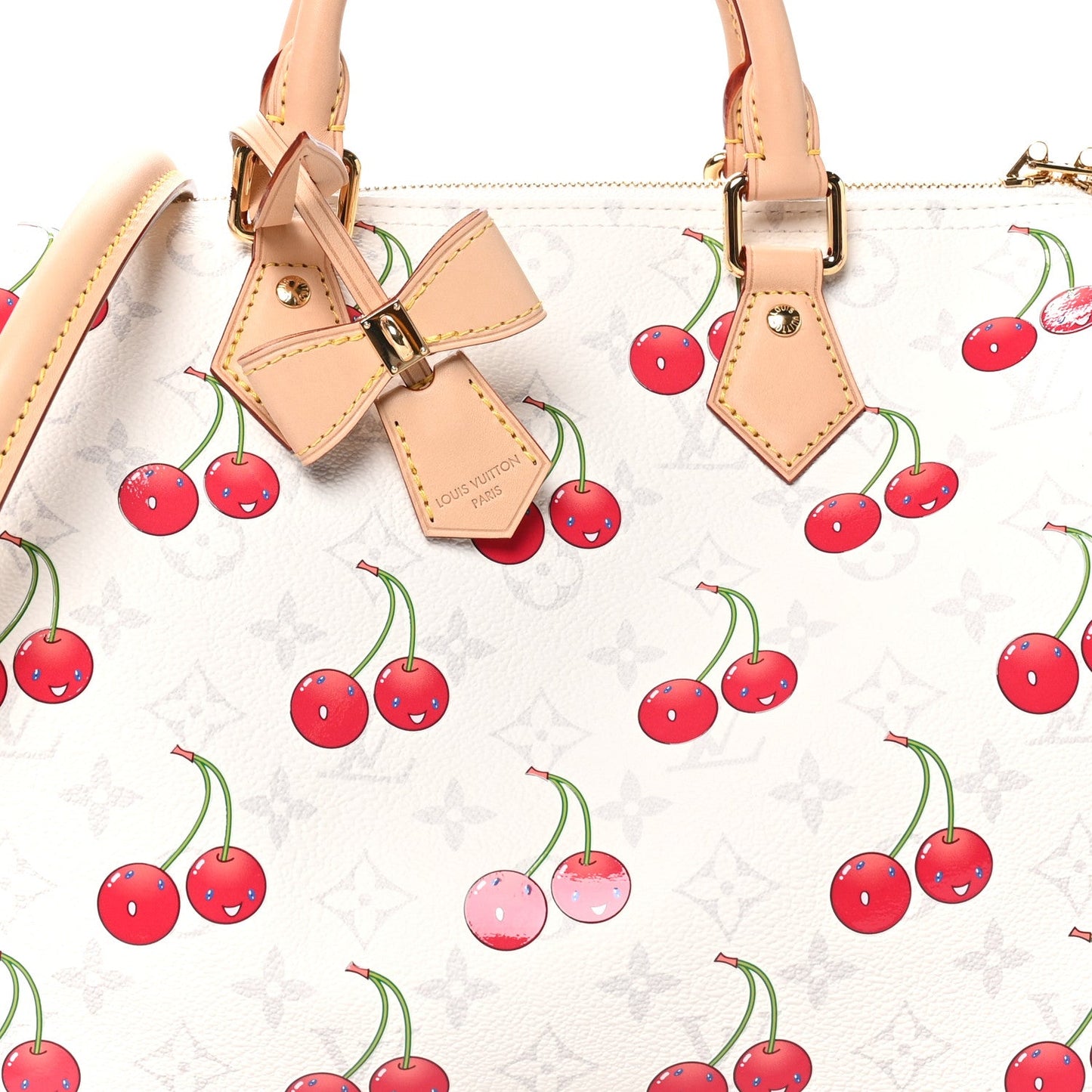 LV X TM Monogram Cerises Speedy Soft Bandouliere 30