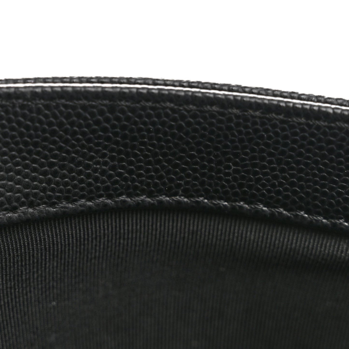 Caviar Quilted Small Boy Flap Black