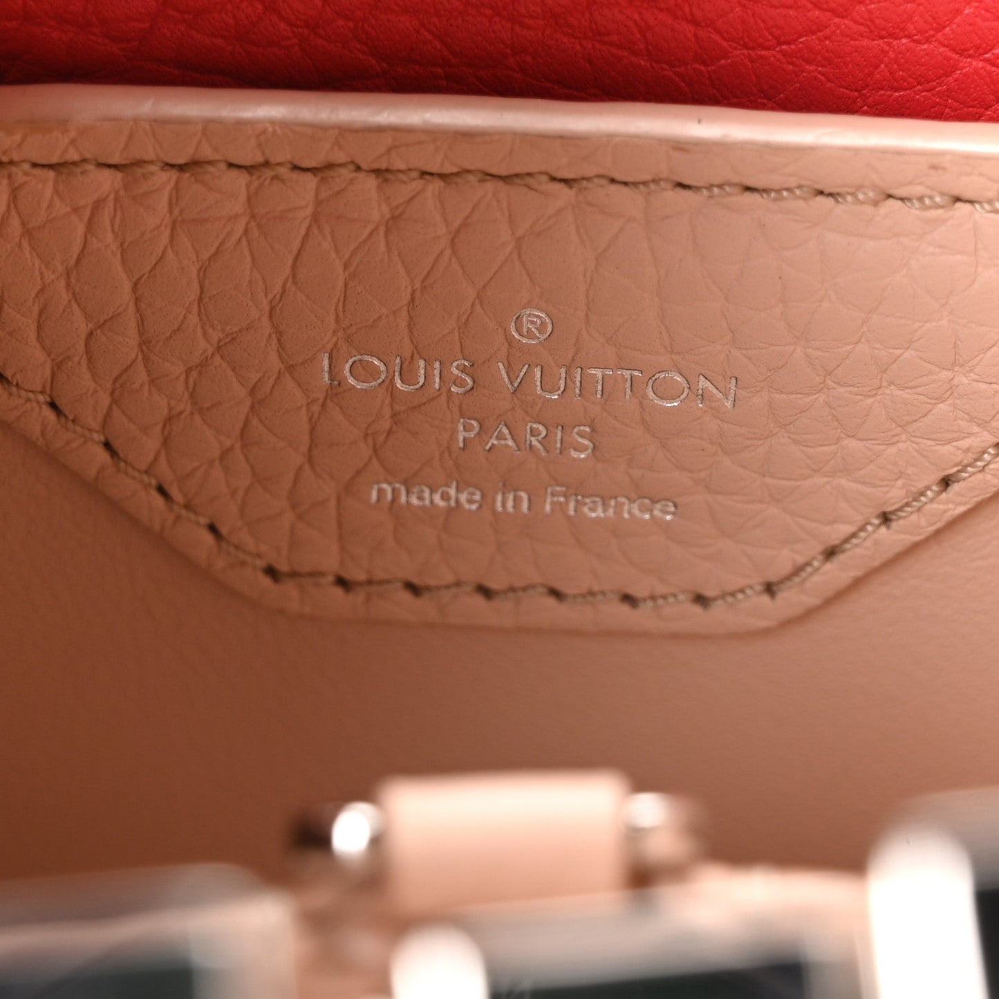 Taurillon Capucines BB Fuchsia