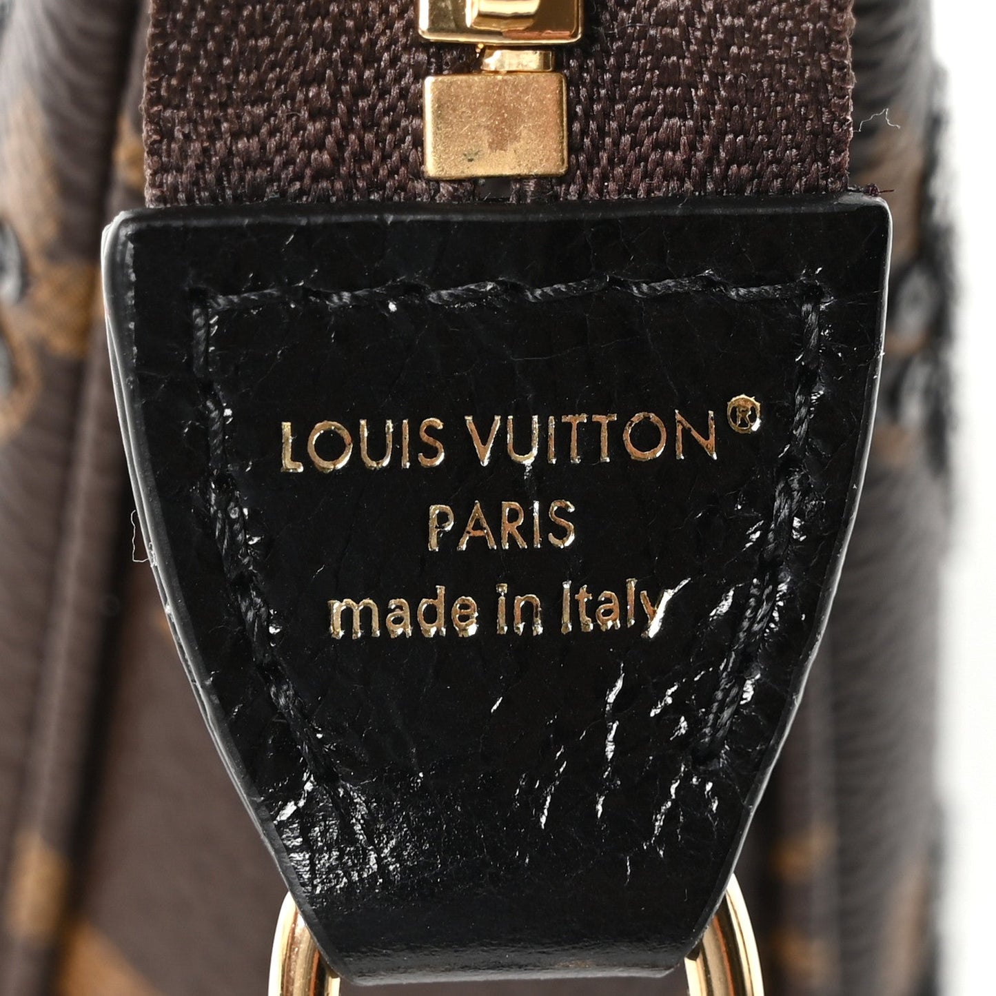 Monogram Sequins Pochette Accessories Black
