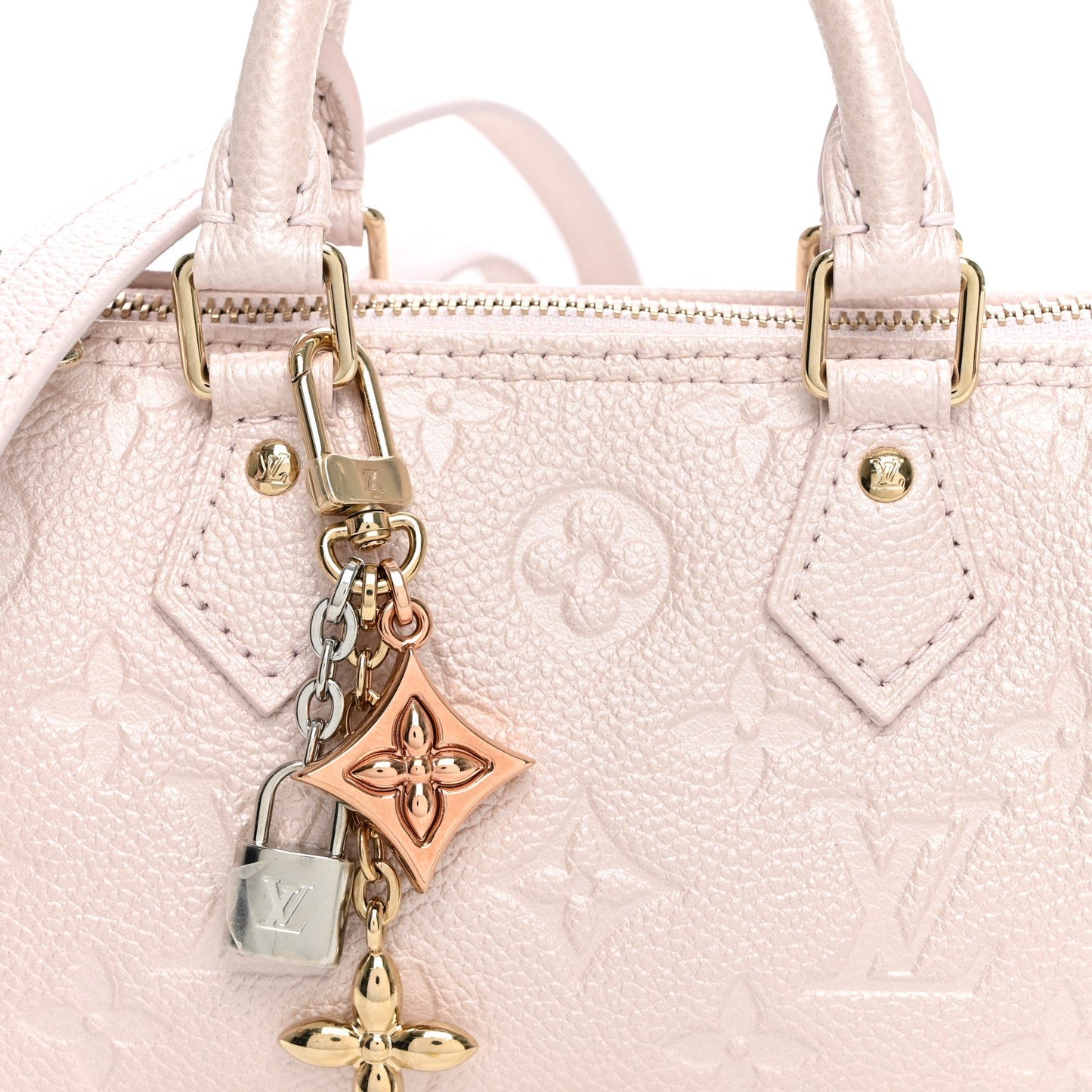Empreinte Monogram Nano Speedy Snowy Pearl