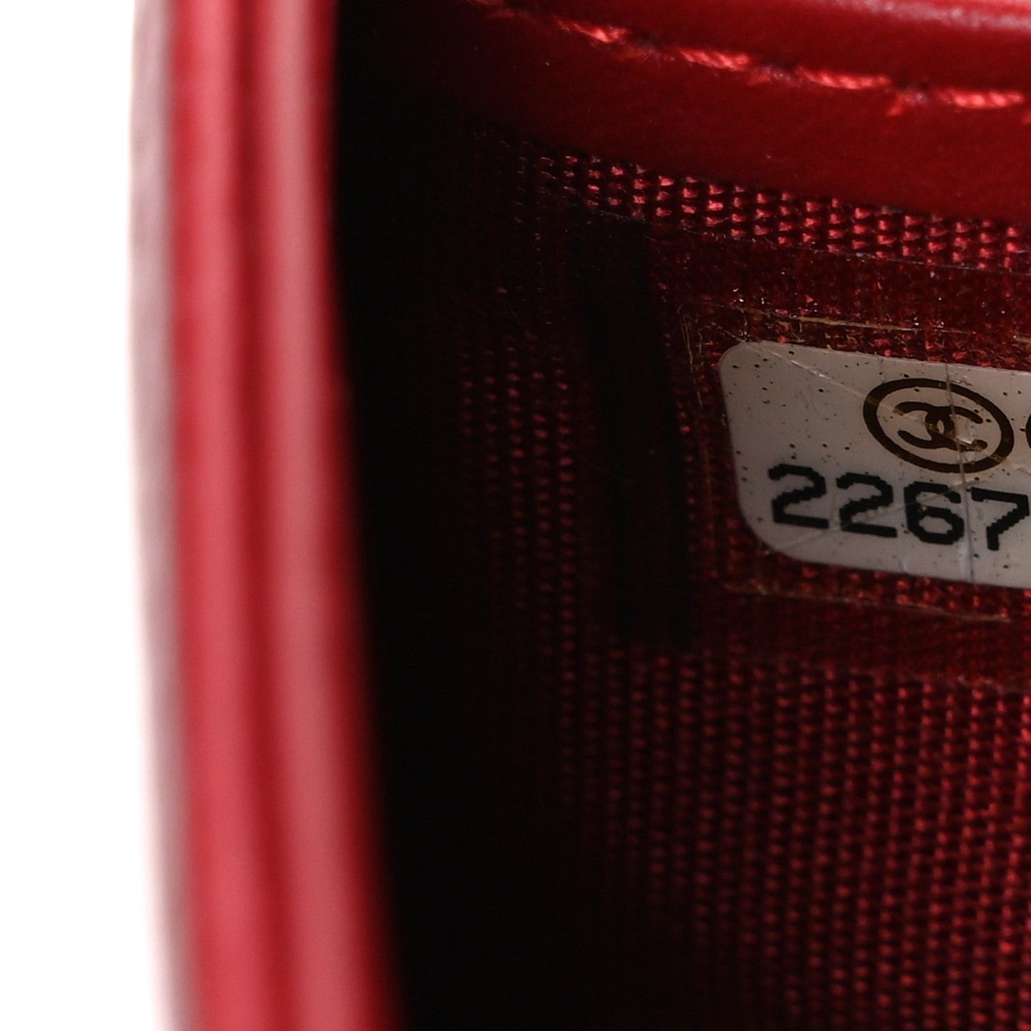 Caviar Timeless CC Large Gusset Flap Wallet Light Red