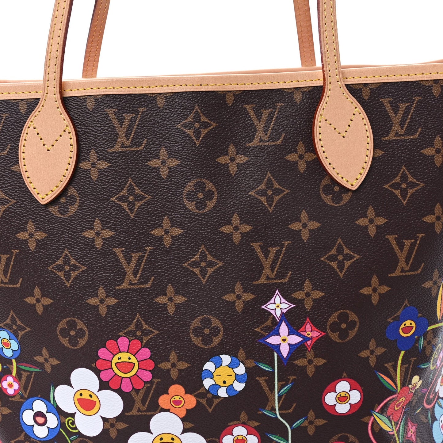 LV X TM Monogram Flowers Neverfull MM