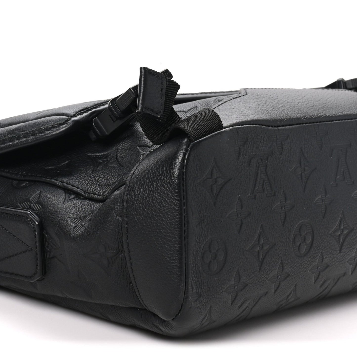 Calfskin Monogram Shadow Messenger Voyager PM  Black