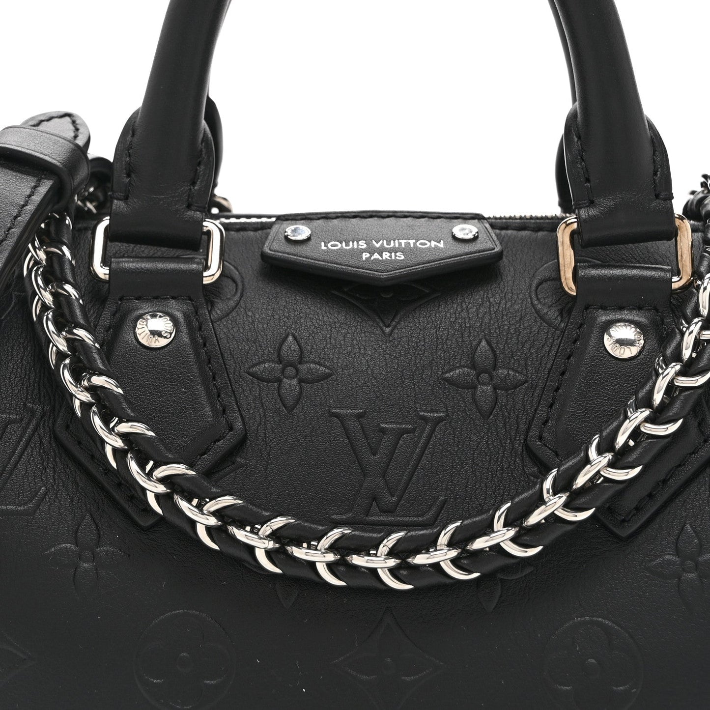 Calfskin Monogram Bold Speedy Trunk 20