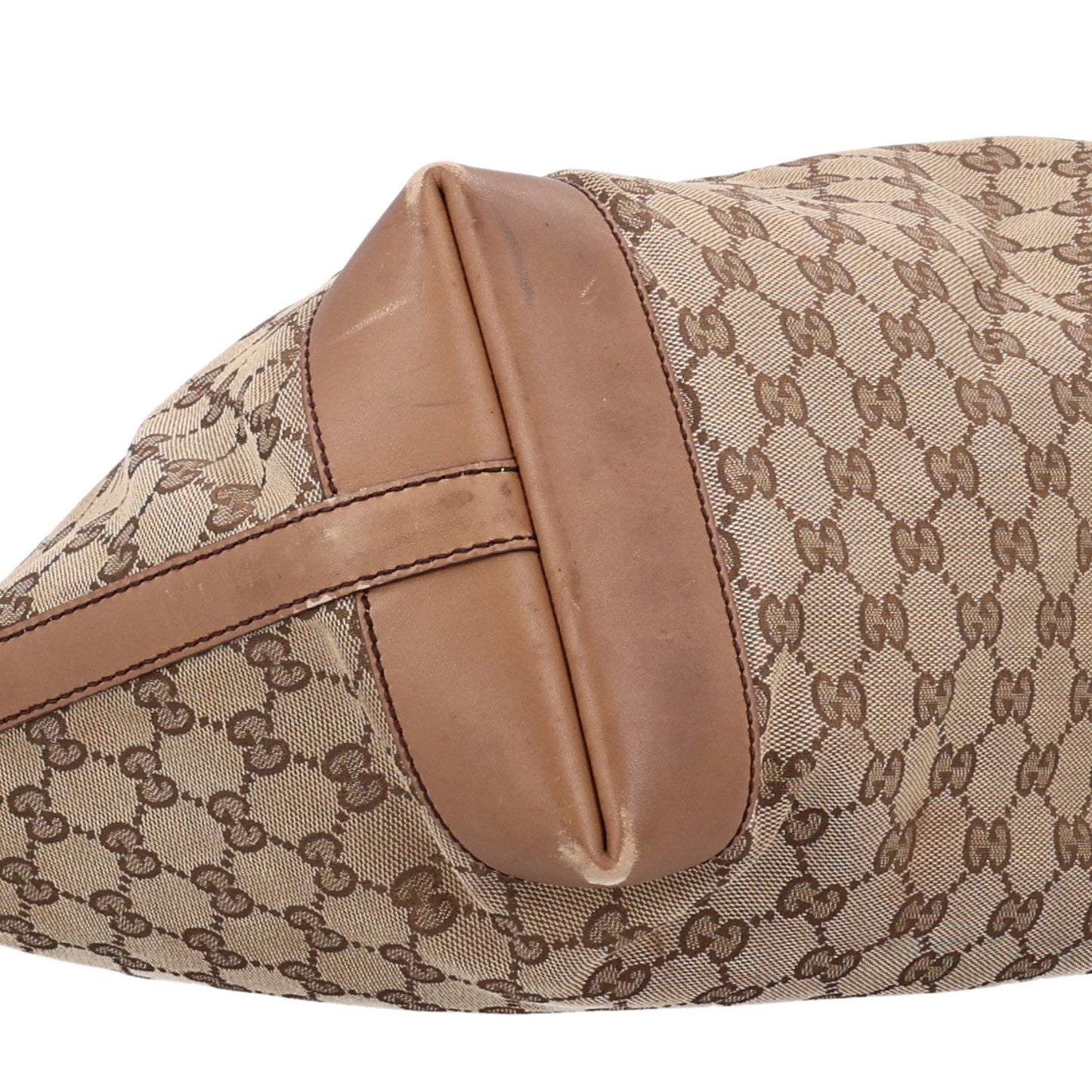 Monogram Large Craft Tote Light Brown