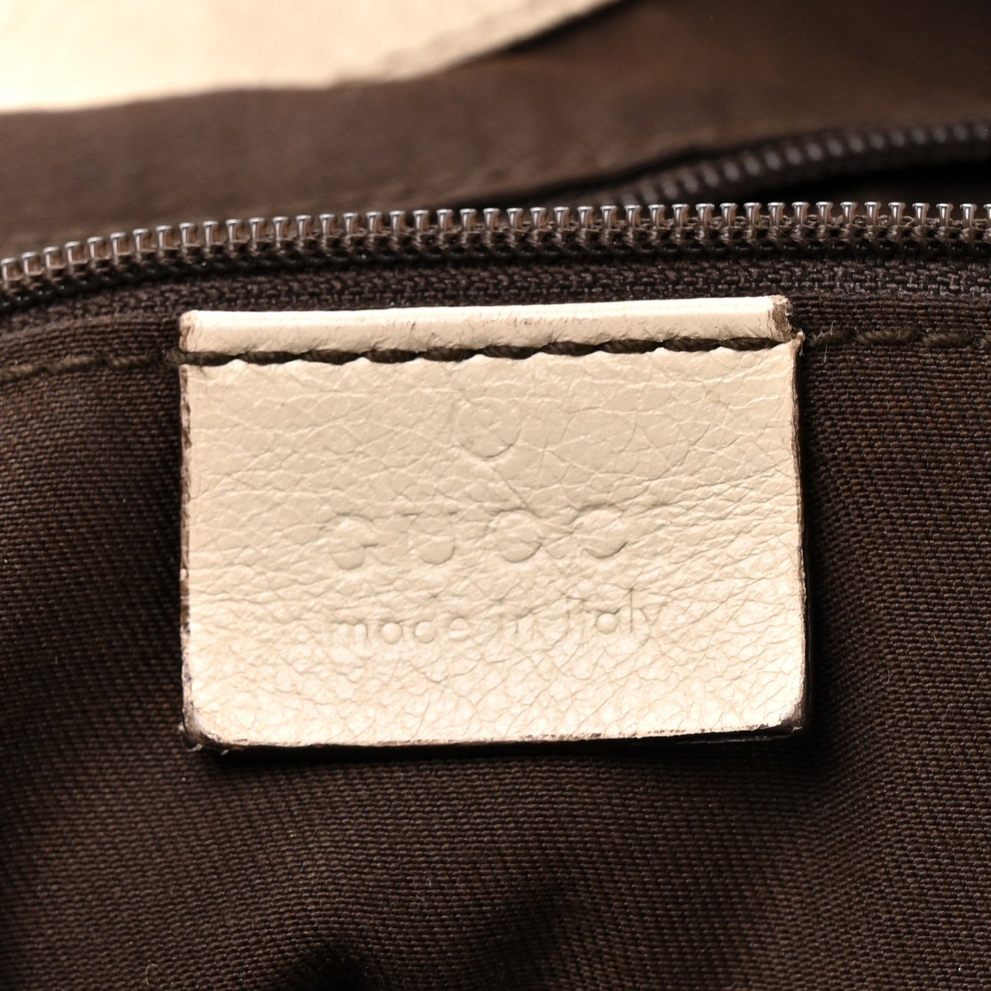 Monogram Large New Ladies Web Hobo Off White
