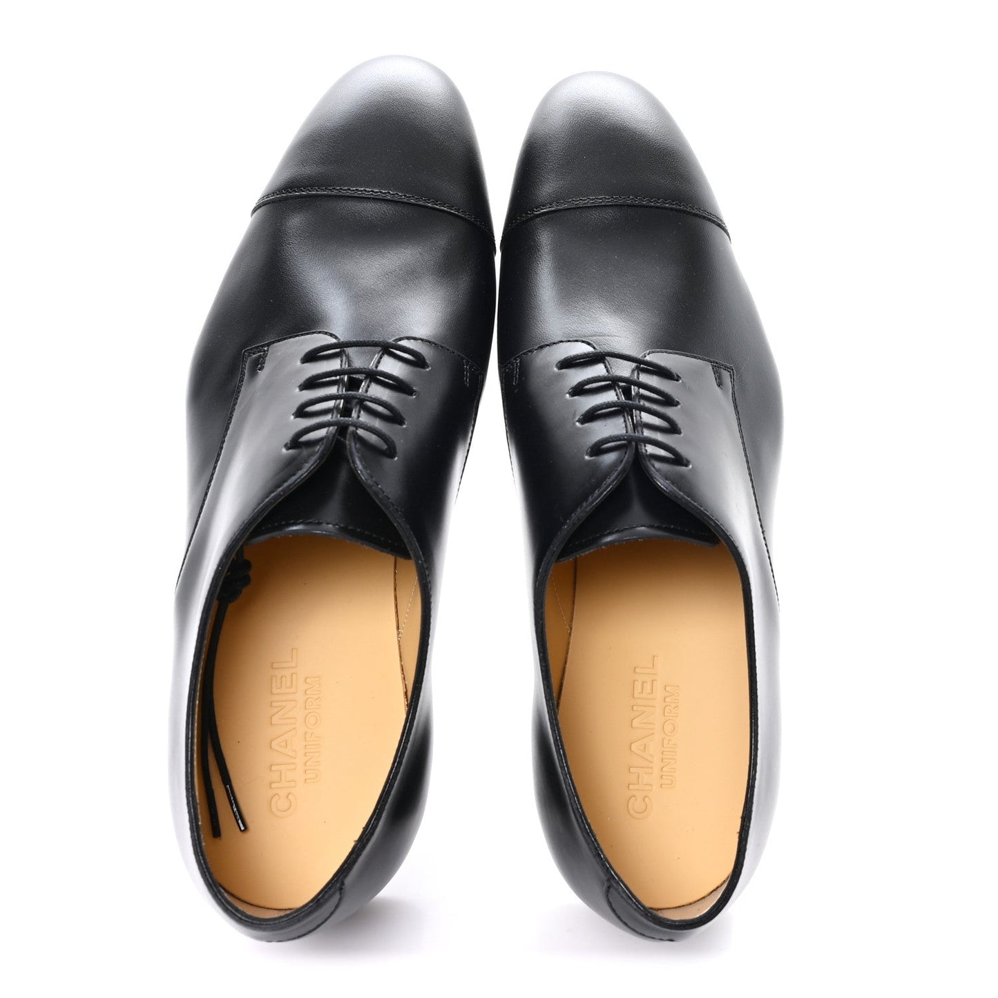 Smooth Calfskin Mens Loafers 43 Black
