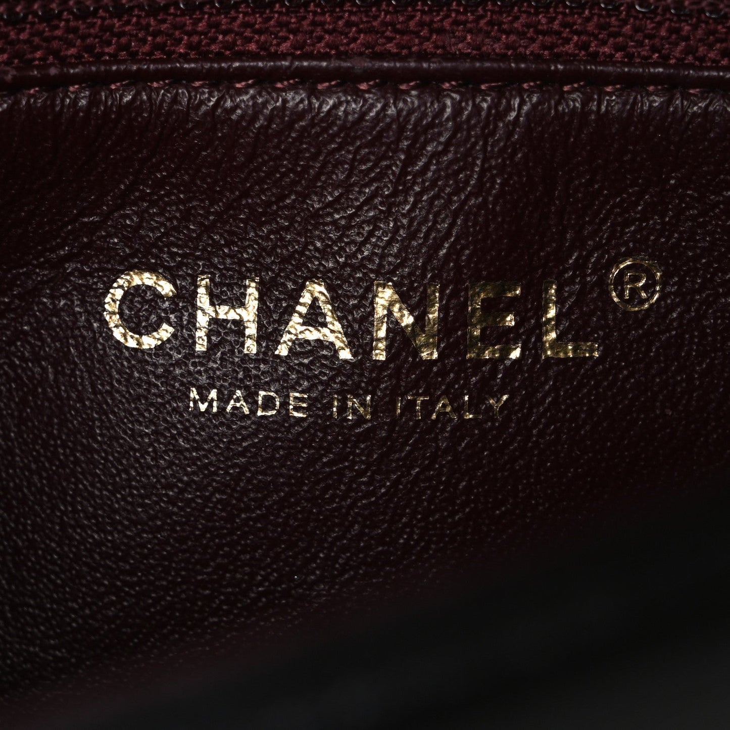 Lambskin Quilted Medium Diamond CC Flap Black