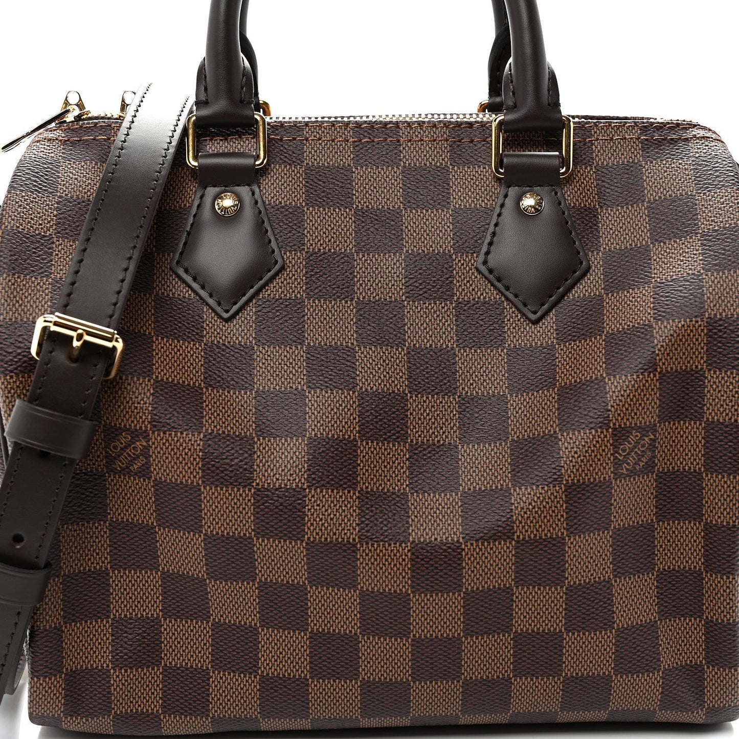 Damier Ebene Speedy Bandouliere 25