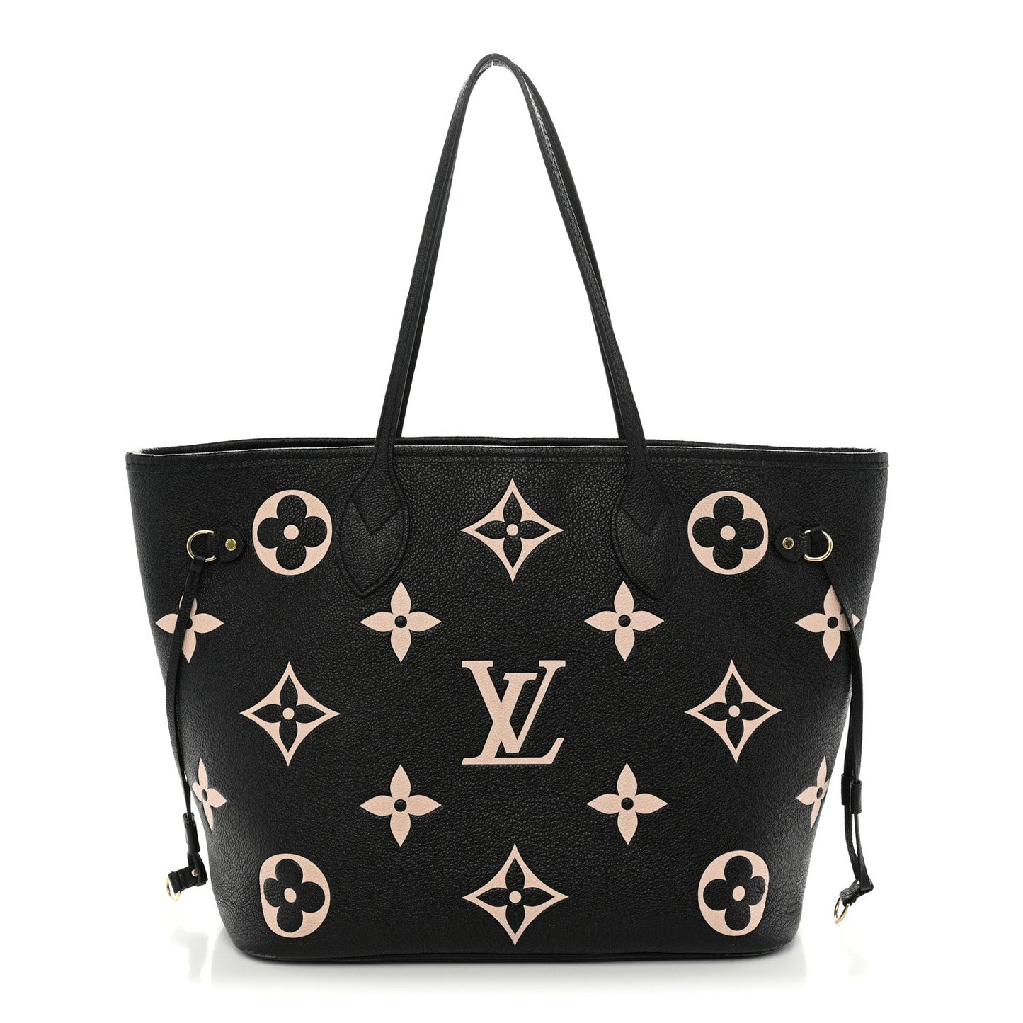 Empreinte Monogram Giant Neverfull MM Black Beige