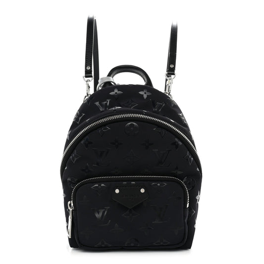 Nylon Monogram Palm Springs Mini Polar Night