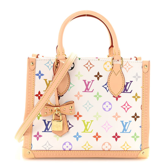 LV X TM Monogram Multicolor Onthego PM White White