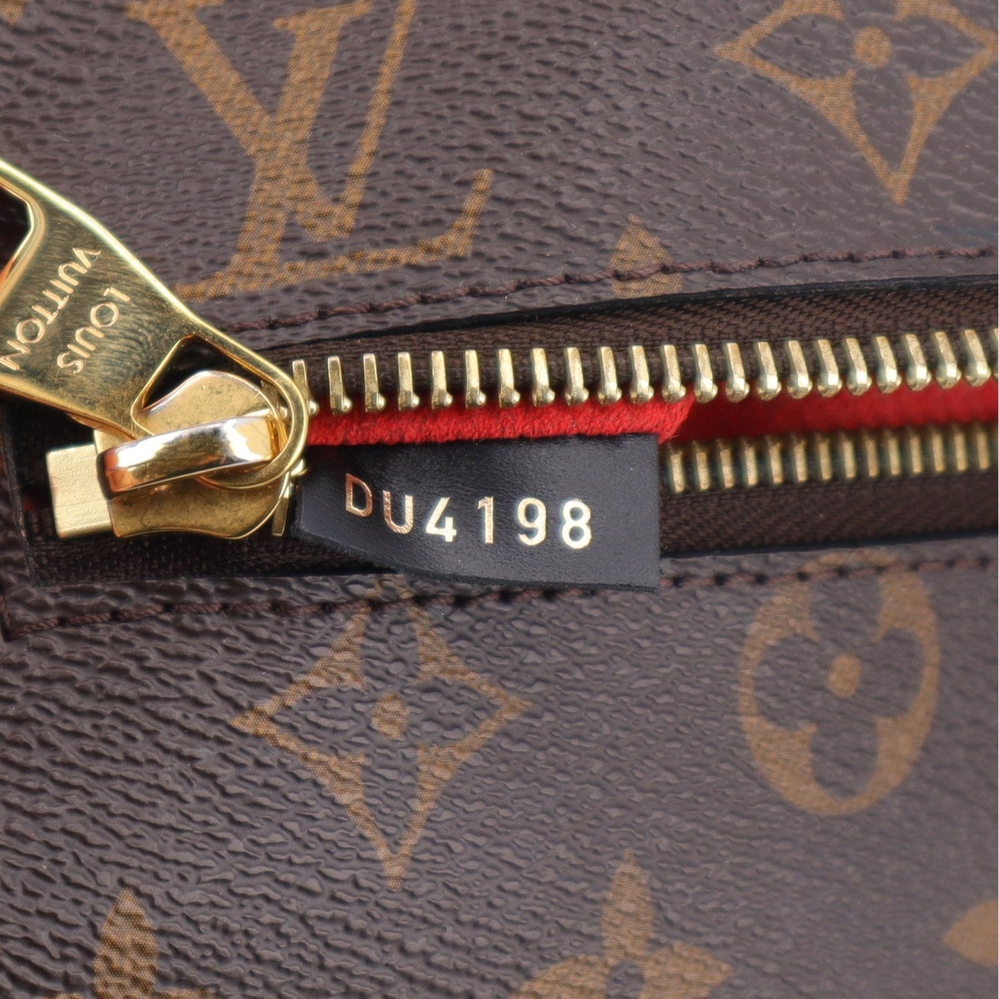 Monogram Braided Pochette Metis Coquelicot