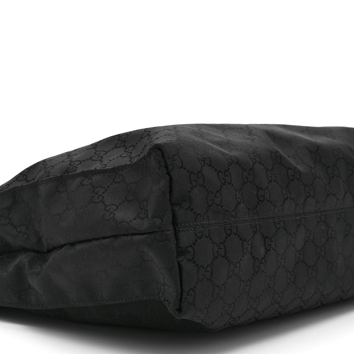 Nylon Monogram Tote Black