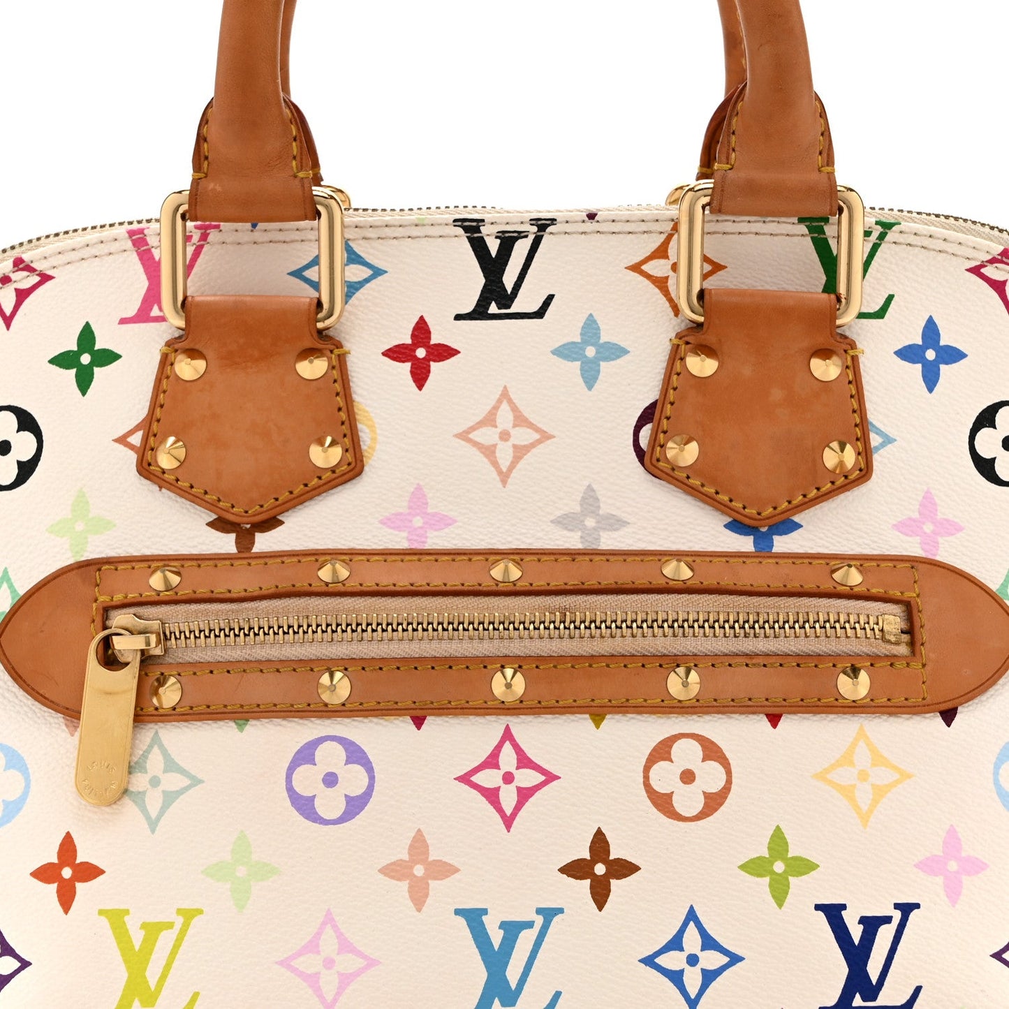 Monogram Multicolor Alma White