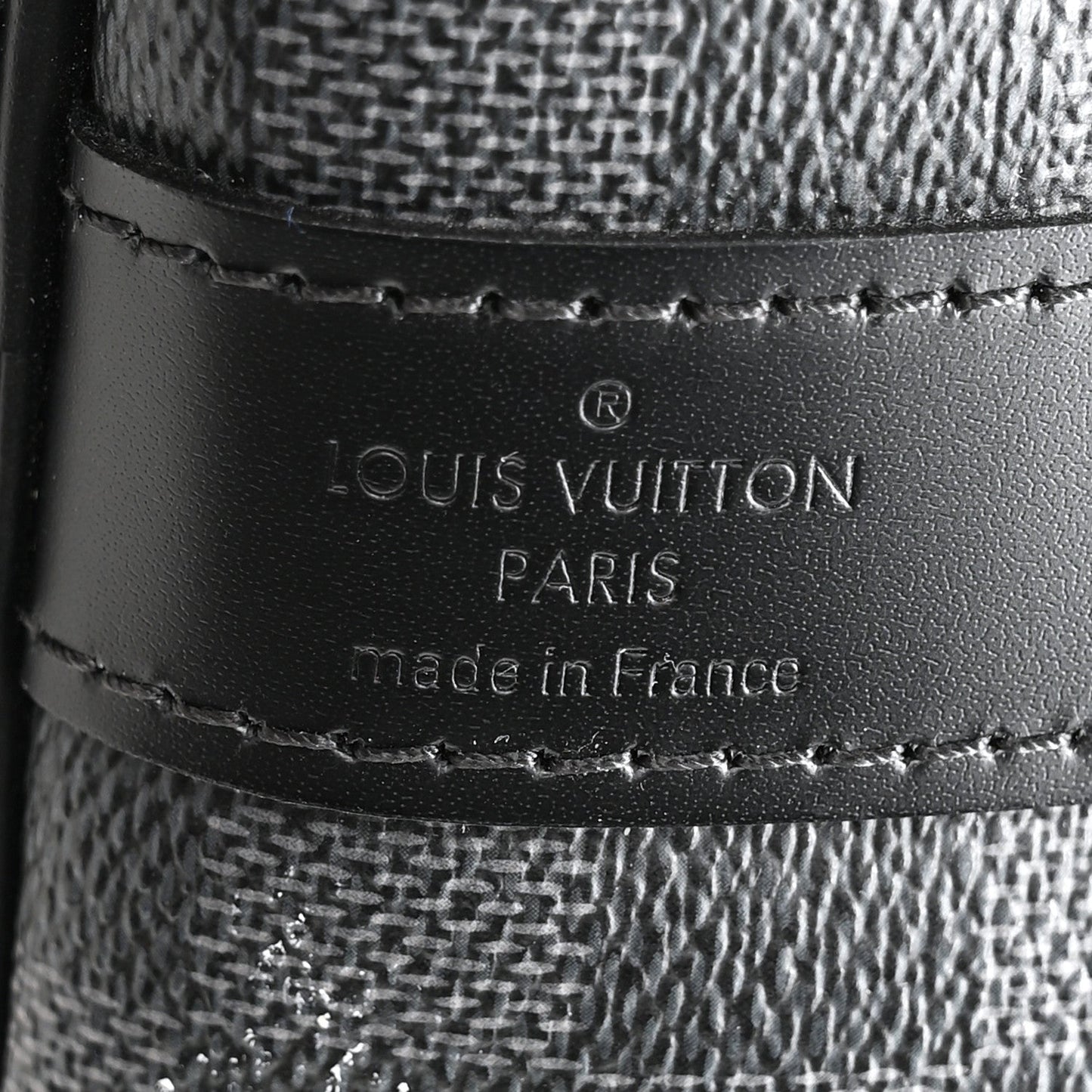 Damier Graphite Keepall Bandouliere 55