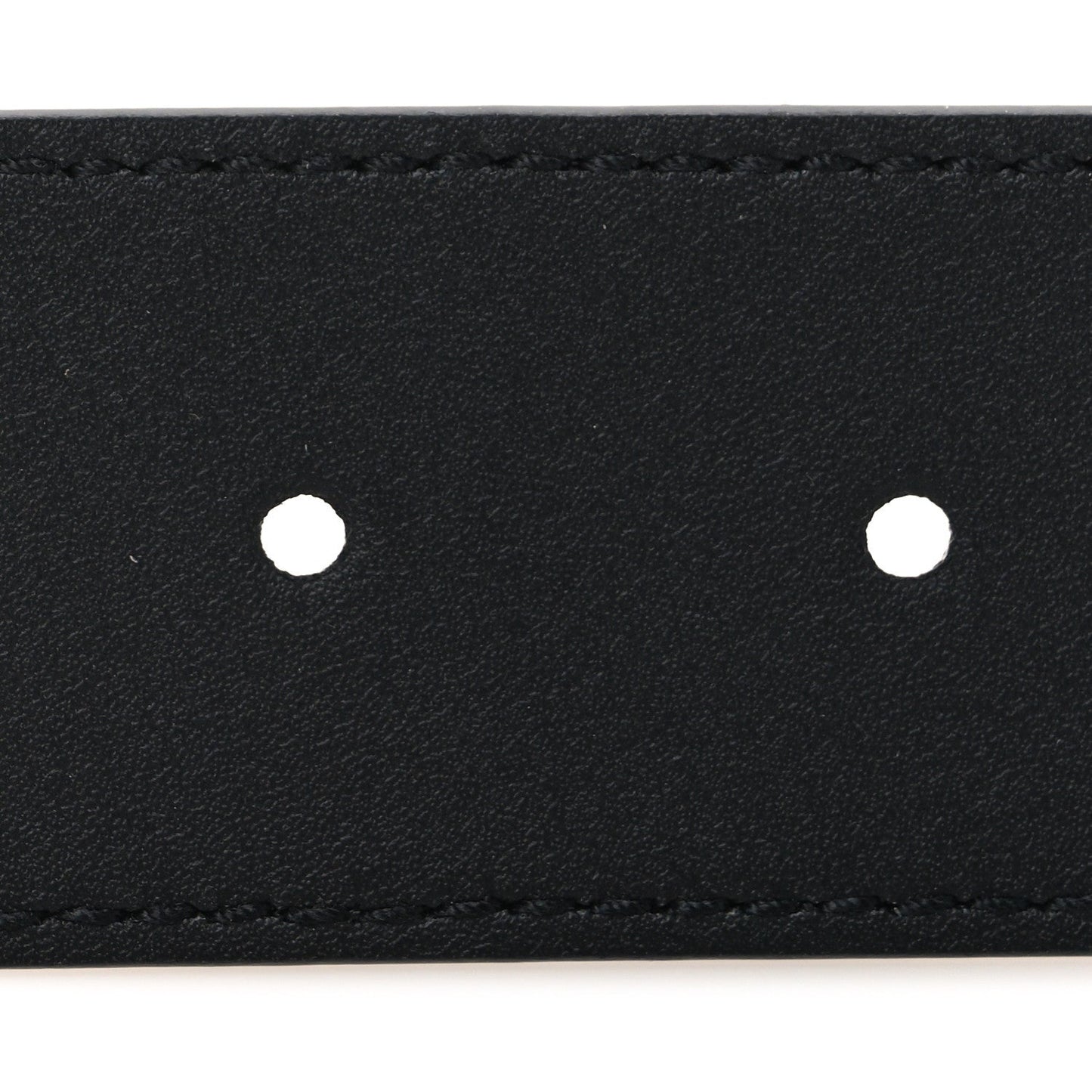 GG Supreme Monogram Plaque Buckle Belt 90 36 Black