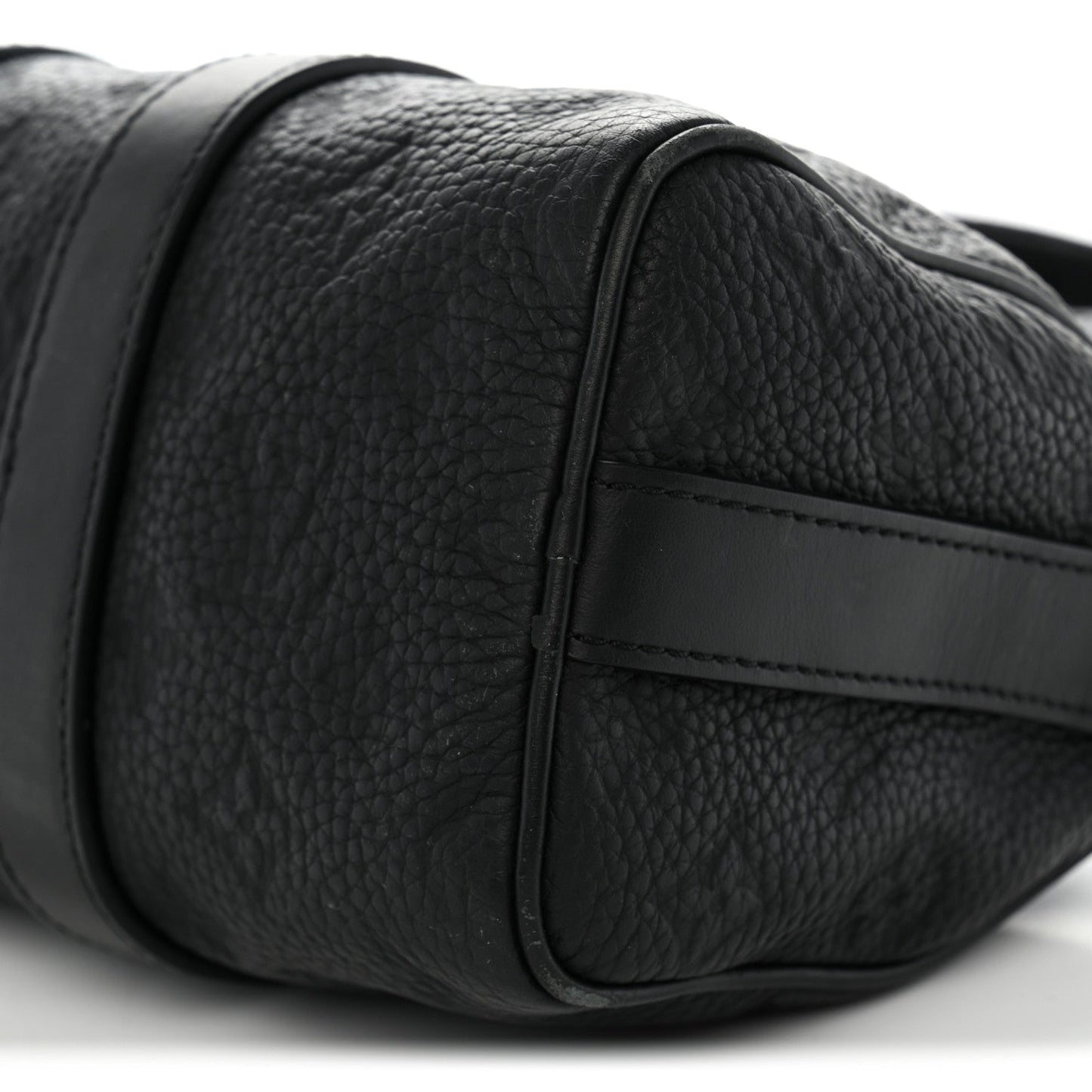 Monogram Taurillon Keepall Bandouliere 25 Black