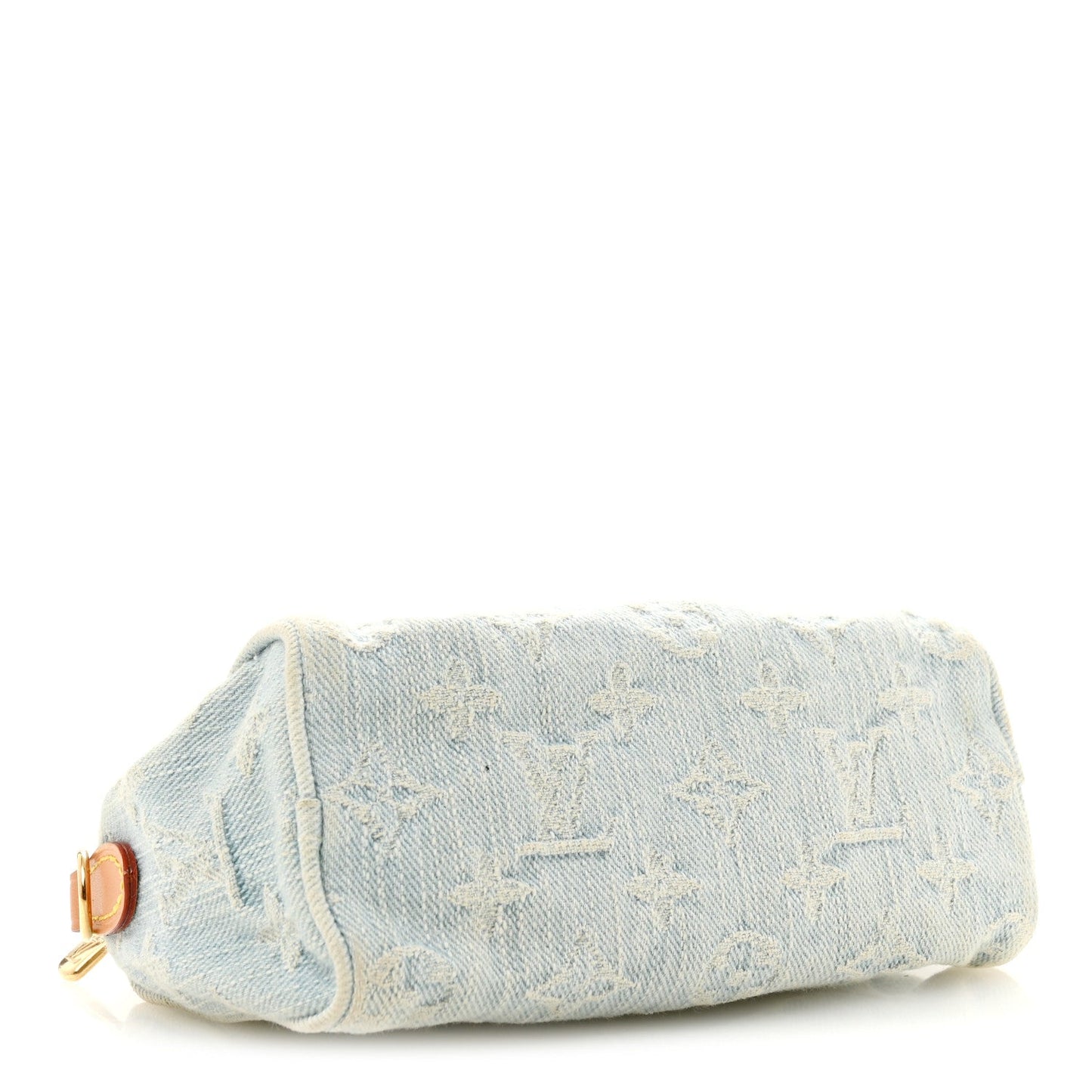 Monogram Denim Nano Speedy Sky Blue