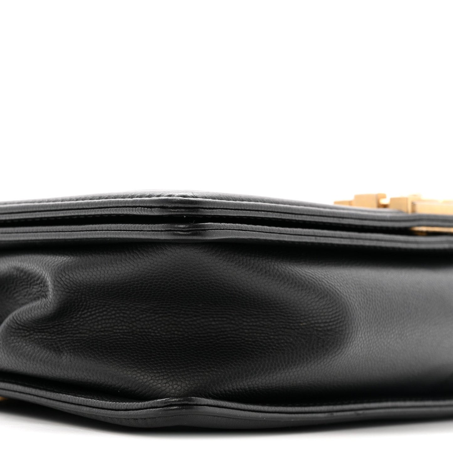 Caviar Quilted New Medium Boy Flap Black