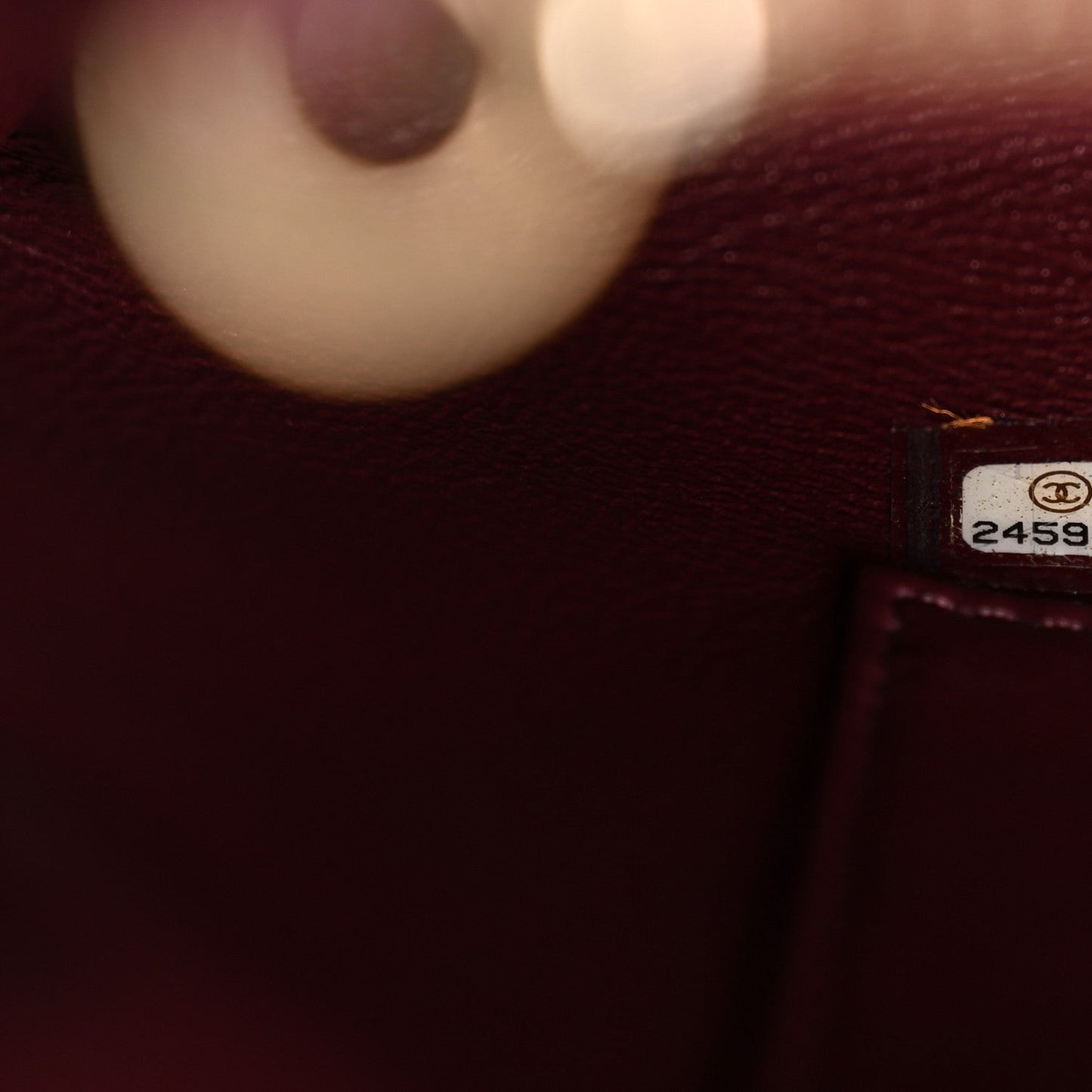 Caviar Lizard Quilted Medium Coco Handle Flap Burgundy