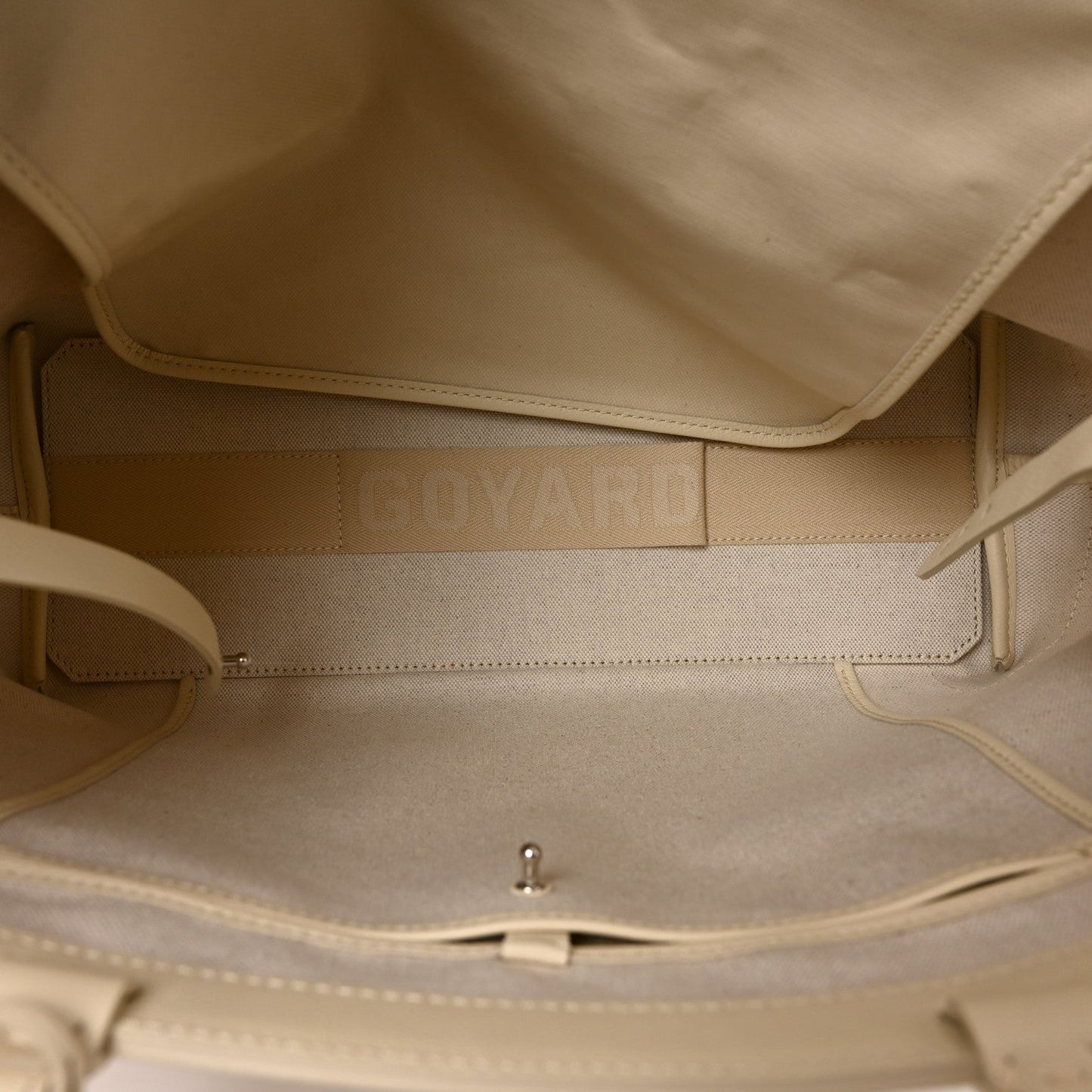 Goyardine Bellechasse Biaude MM Tote Sand
