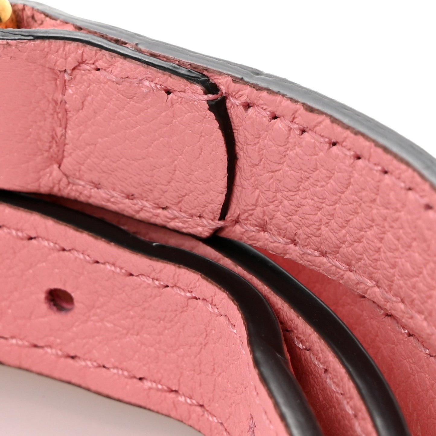 Calfskin Adjustable Shoulder Strap Wild Rose