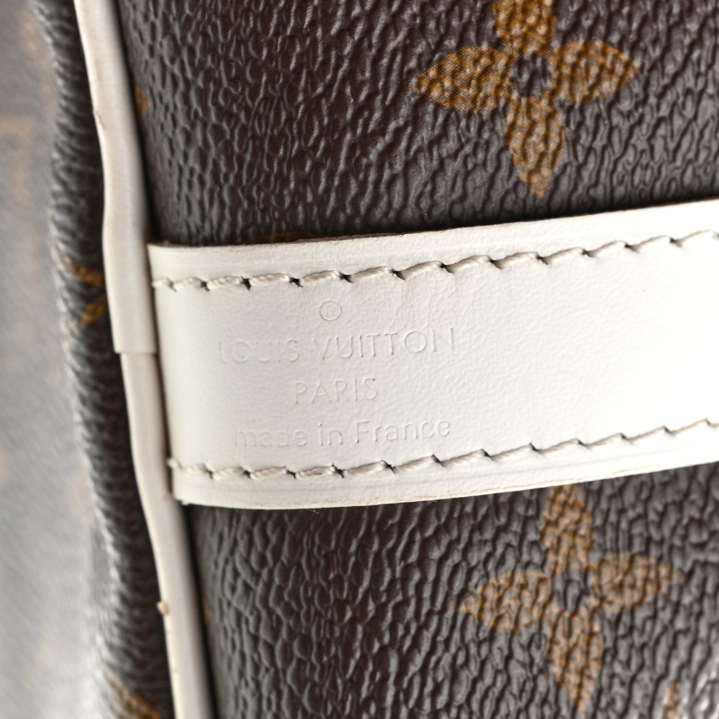 Monogram LV Match Speedy Bandouliere 25 White