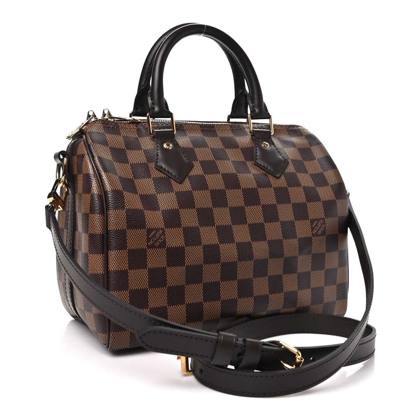 Damier Ebene Speedy Bandouliere 25