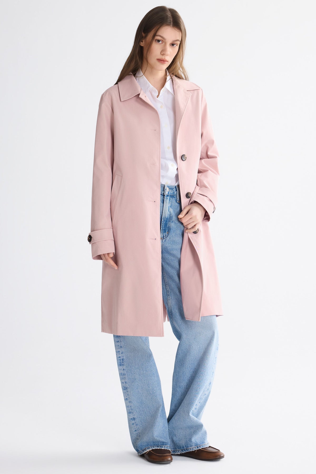 Single-Breasted Trench Coat