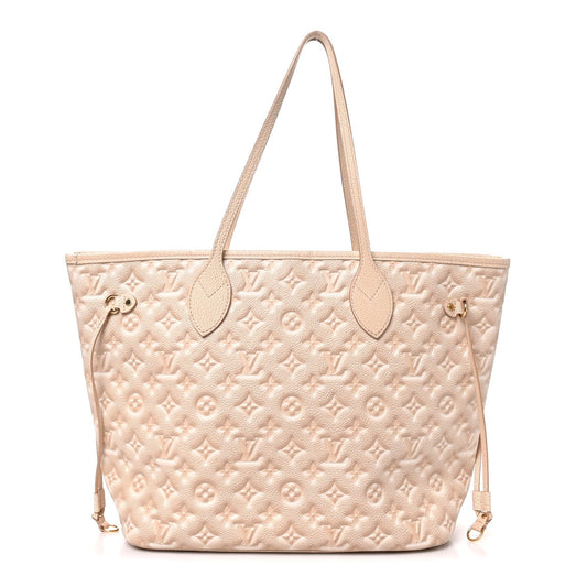 Empreinte Monogram Summer Stardust Neverfull MM Beige Clair