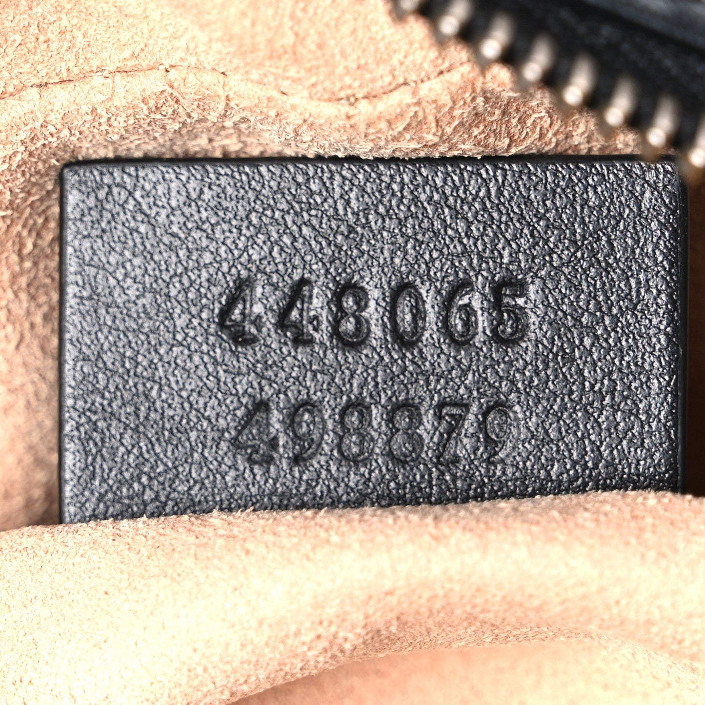 Calfskin Matelasse Mini GG Marmont Chain Shoulder Bag Black
