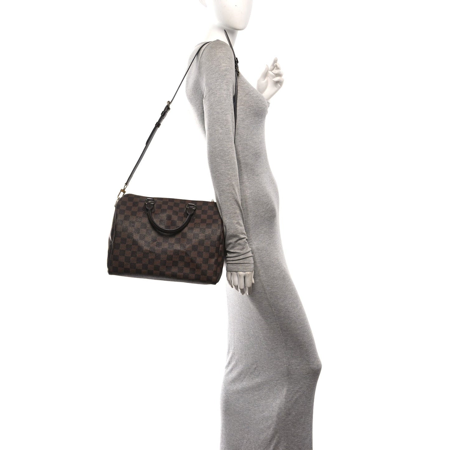 Damier Ebene Speedy Bandouliere 30