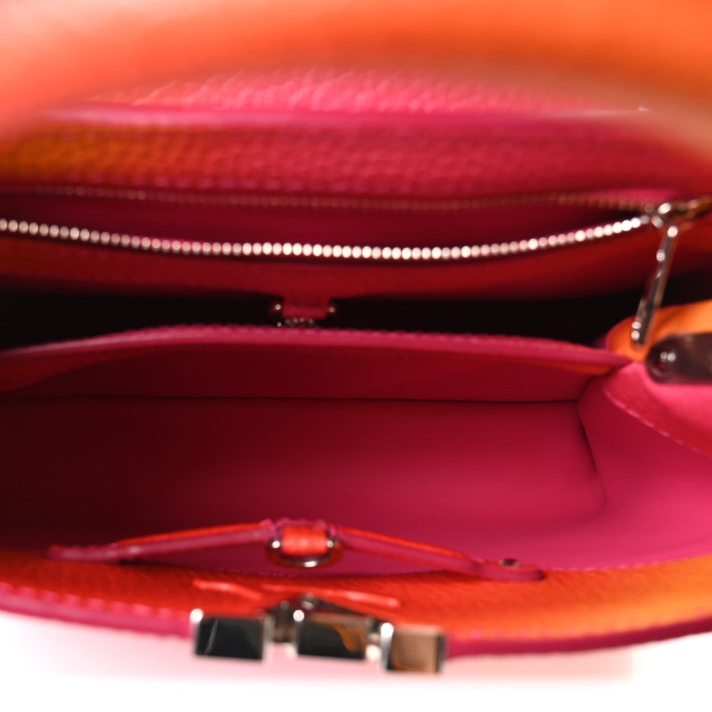 Taurillon Candy Ombre Capucines BB Pink Multicolor