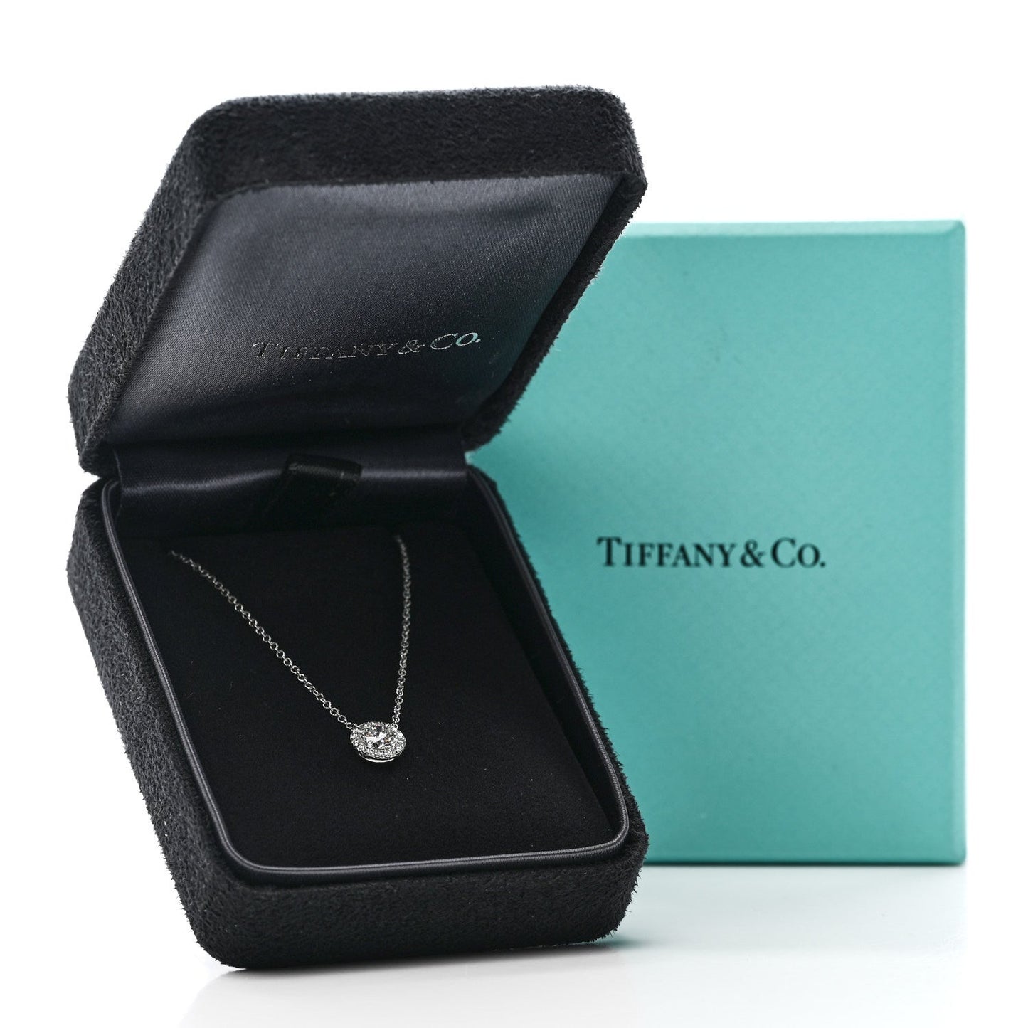 Platinum Diamond .41ct Soleste Pendant Necklace