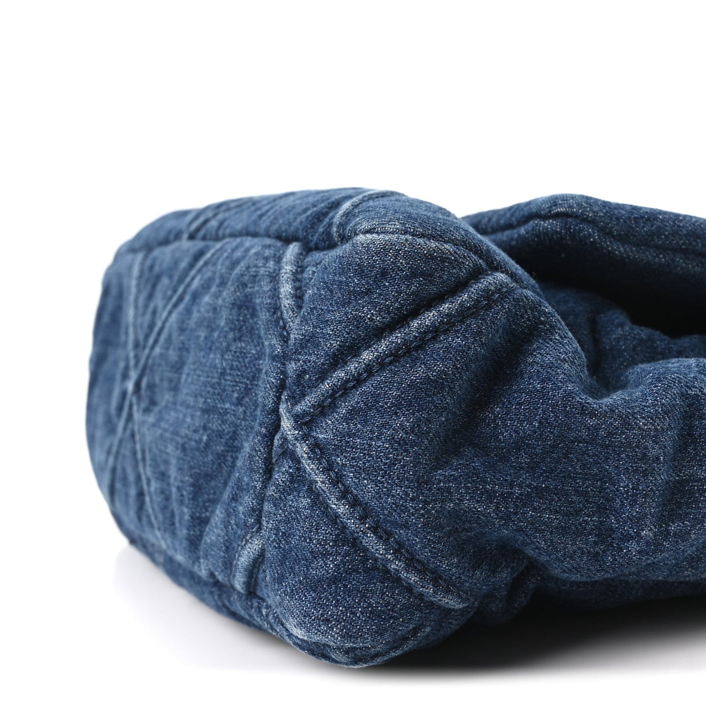 Denim Quilted Medium Chanel 19 Flap Blue