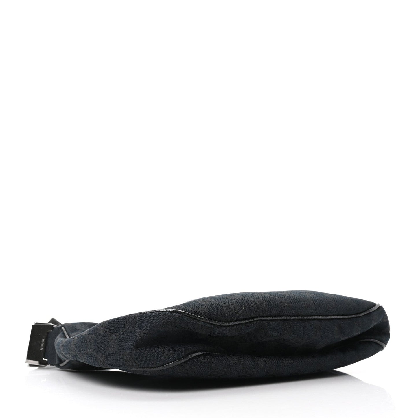 Monogram Medium Half Moon Hobo Black