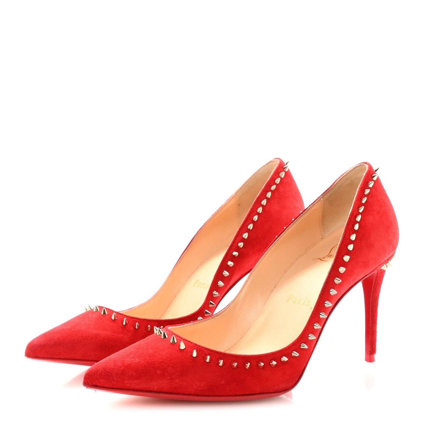 Veau Velours Anjalina 85 Pumps 35.5 Loubi