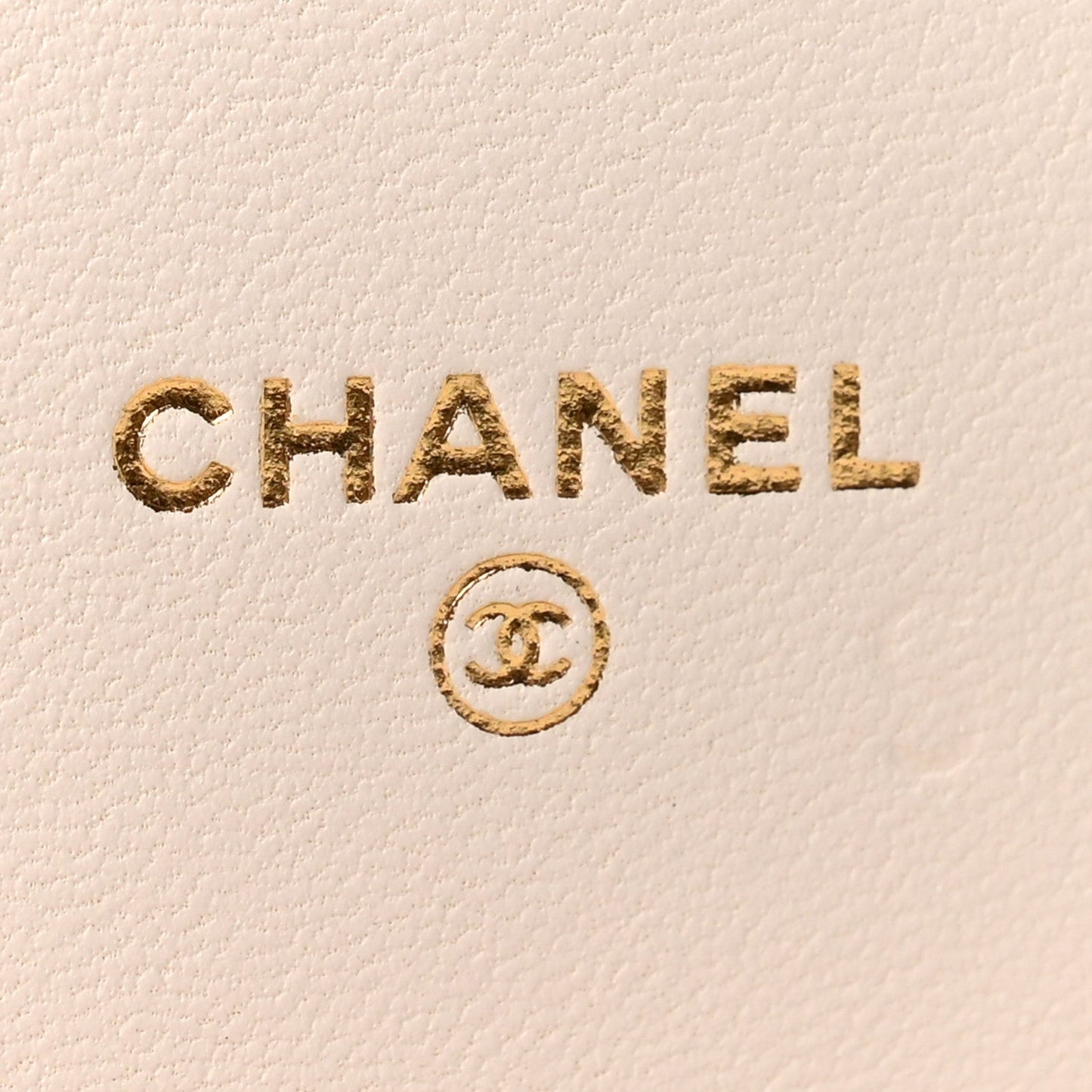 Lambskin Quilted Book Wallet On Chain WOC Black