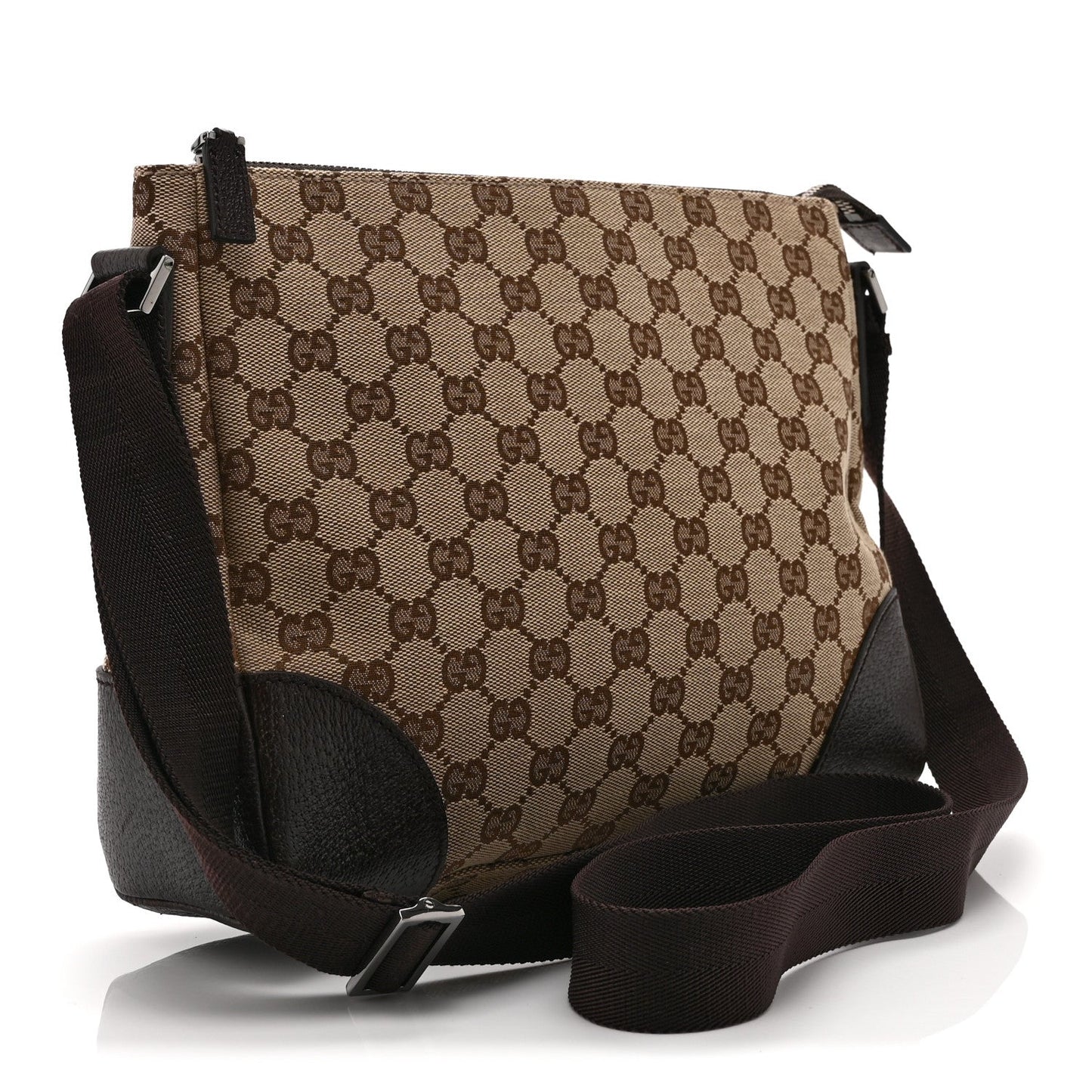 Monogram Joy Messenger Bag Dark Brown