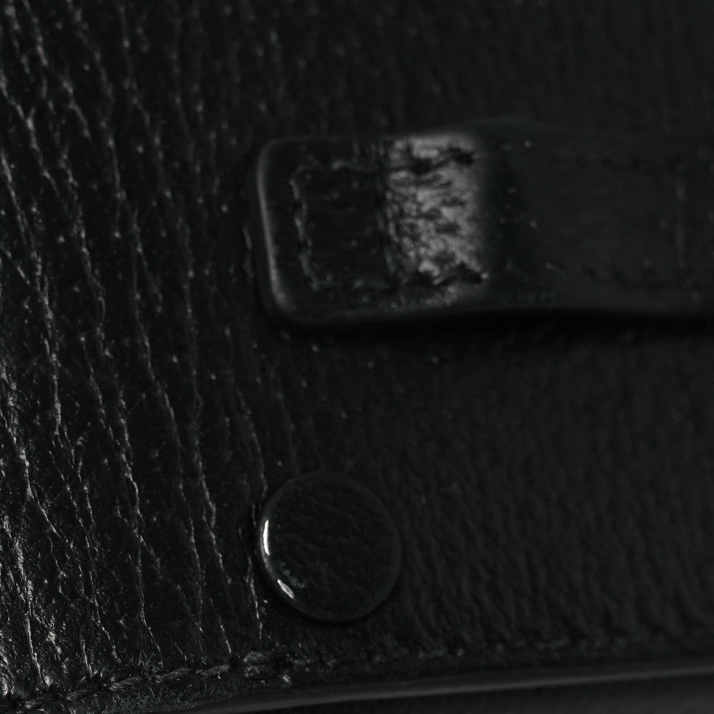 Dollar Calfskin Vertical Horsebit 1955 Crossbody Bag Black