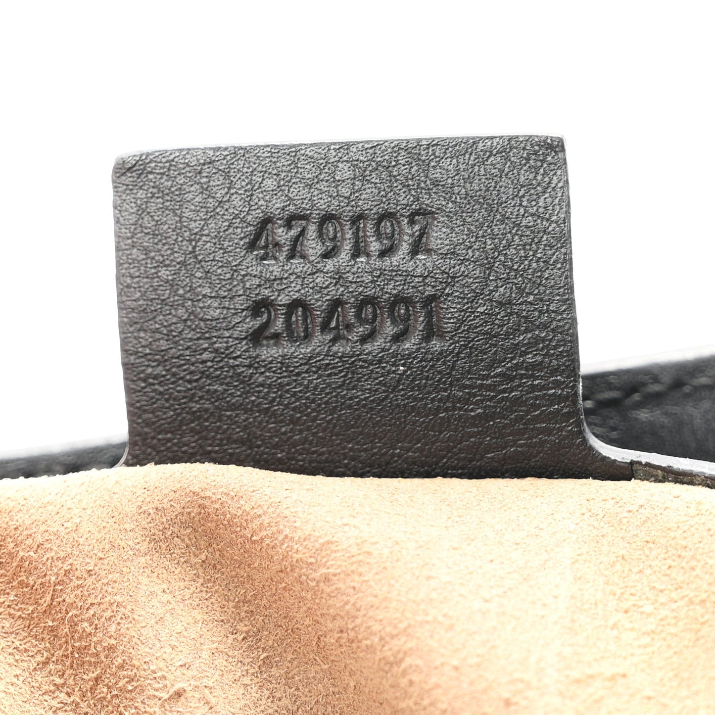 GG Supreme Monogram Medium Padlock Tote Black
